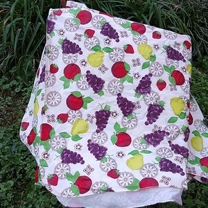 Three Vinyl Tablecloths